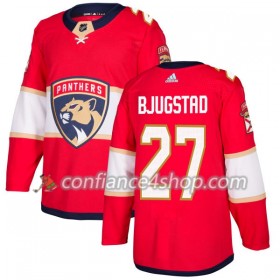 Adidas Maillot de Hockey Florida Panthers Nick Bjugstad 27 2017-2018 Rouge Authentic - Homme
